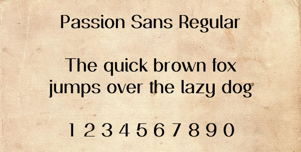 Passion Sans