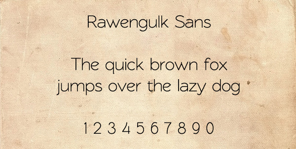 Rawengulk Sans