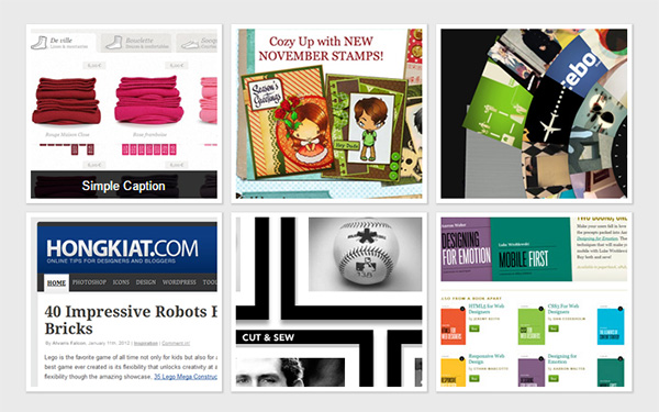 6 Cool Image Captions with CSS3